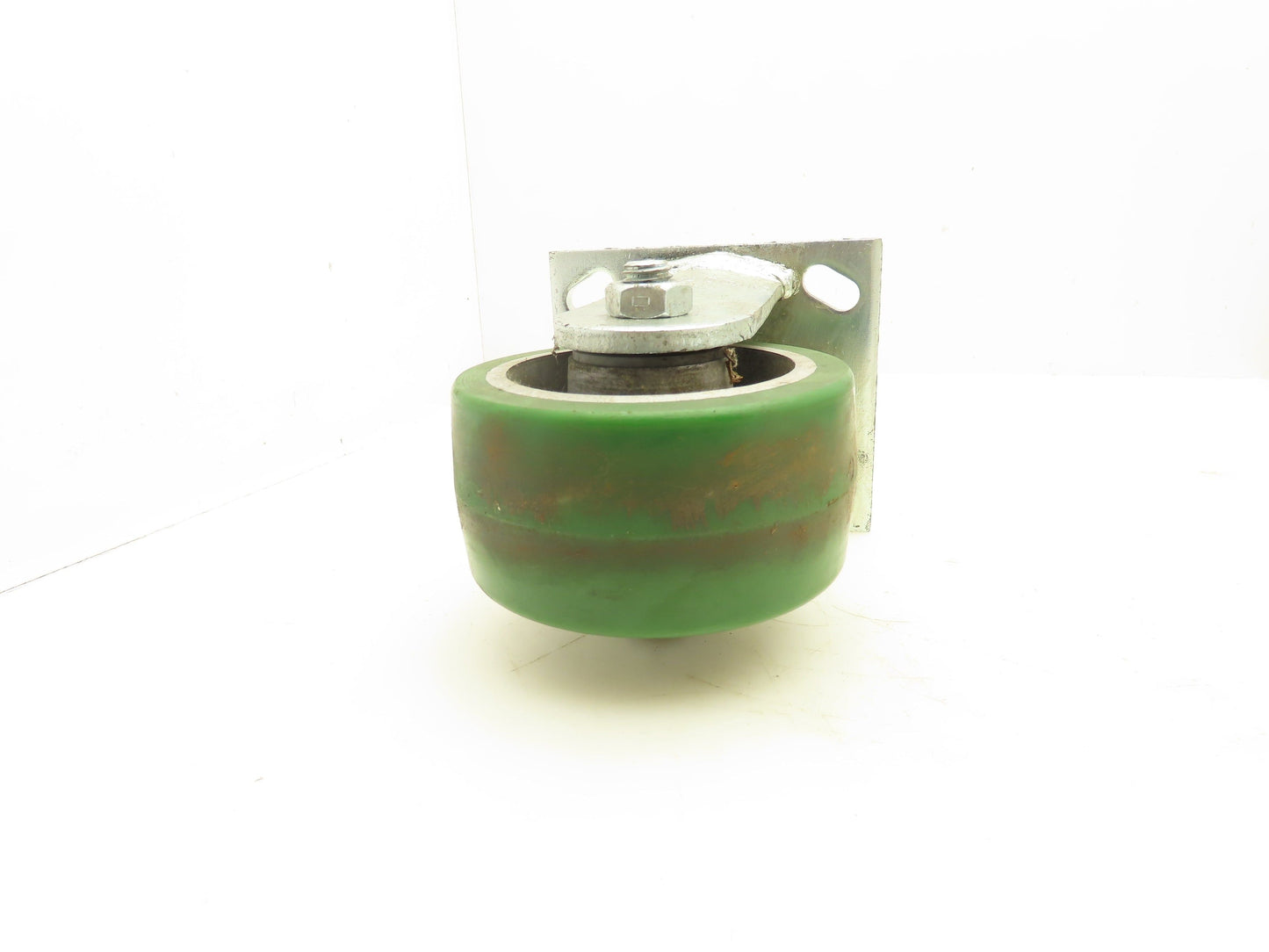 Albion PD0420019 Locking Swivel Caster 4" Wheel 2"Wide Polyurethane Set of 4