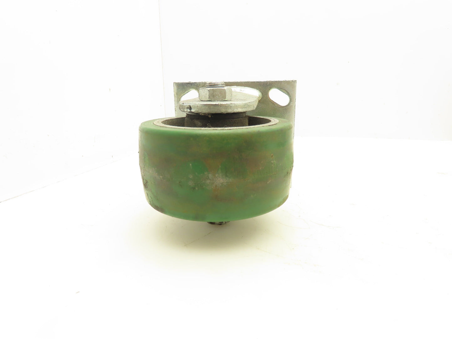 Albion PD0420019 Locking Swivel Caster 4" Wheel 2"Wide Polyurethane Set of 4