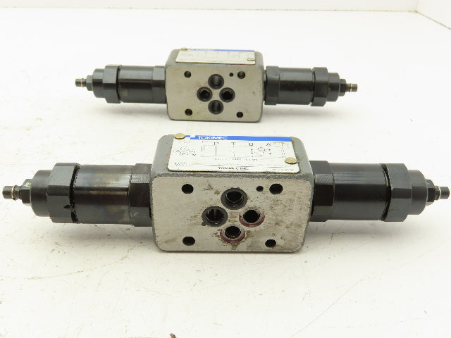 Tokimec TGMC2-3-AB-BW-BA-BW-50-S20 Hydraulic Pressure Relief Valve Lot 2
