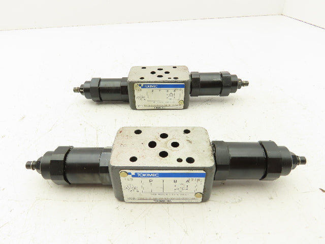 Tokimec TGMC2-3-AB-BW-BA-BW-50-S20 Hydraulic Pressure Relief Valve Lot 2
