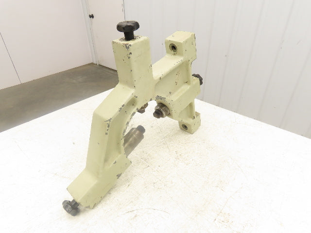 Steel Lathe Steady Rest 20" Swing 8" Max OD Roller Bearing 3 Point Cast Iron