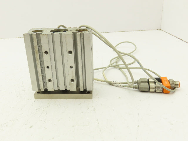 SMC MGPM25-50Z Pneumatic Slide Bearing Guide Cylinder 25mm Bore 50mm Stroke