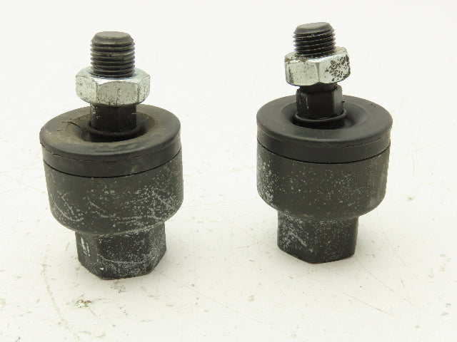 SMC NJ08 Cylinder Rod Alignment Coupler Floating Joint 1/2"-20 UNF Lot of 2