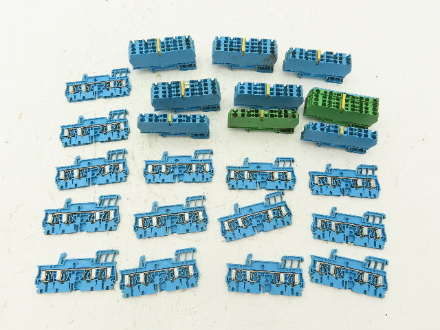 Weidmuller 2.5/4AN Terminal Block 800V 2.5mm Lot of 42