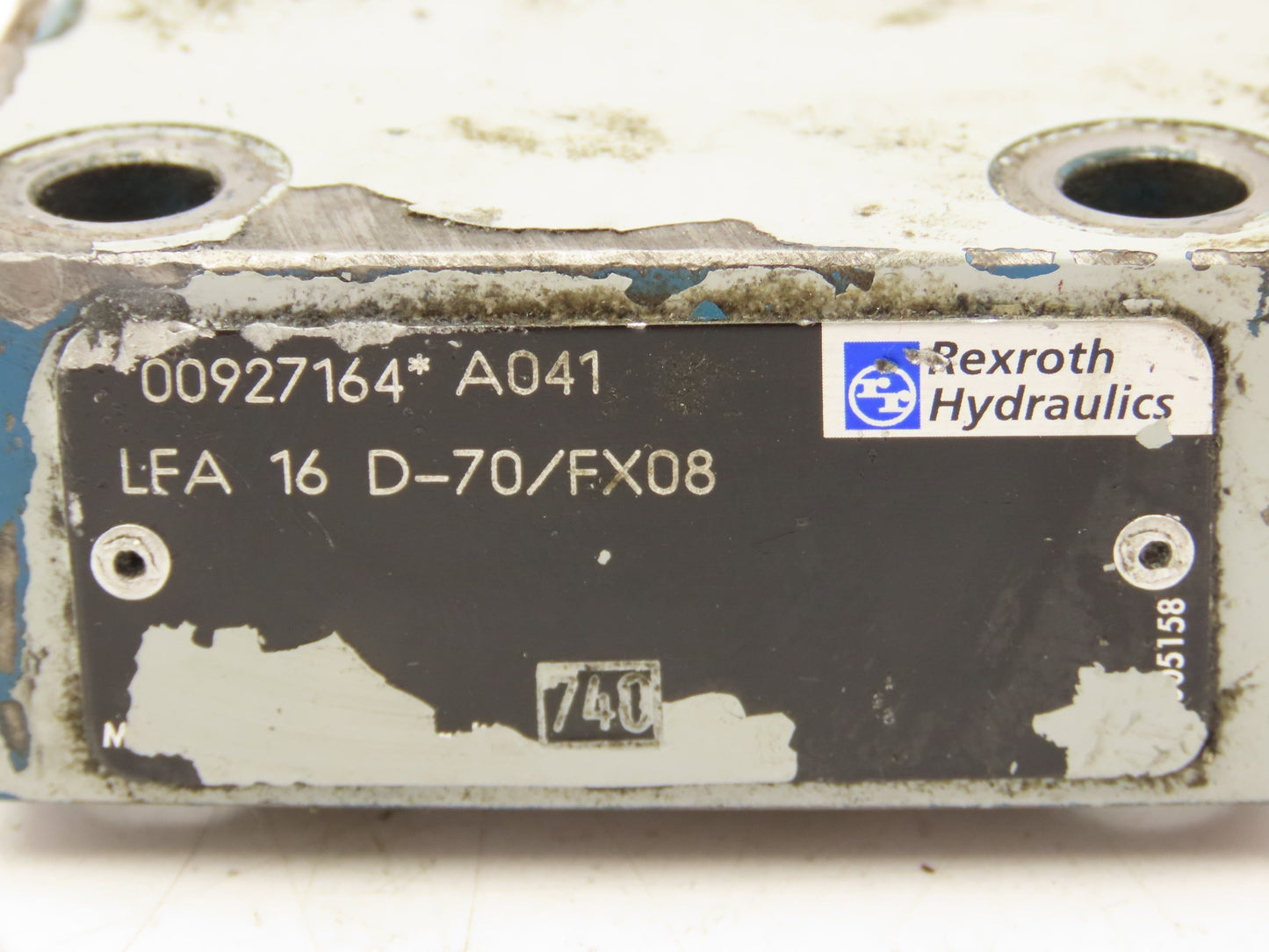 Rexroth LFA 16 D-70/FX08 Hydraulic Cartridge Valve Cover