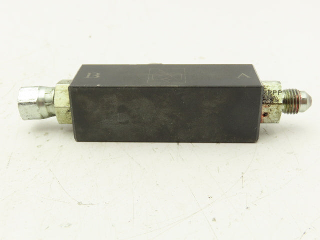 Vektek 70-2001-11 Precision Inline Flow Control Valve Needle 5000PSI 3GPM