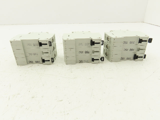 Allen Bradley 1492-SP3C150 Circuit Breaker 3 Pole 15A 415V Lot of 3