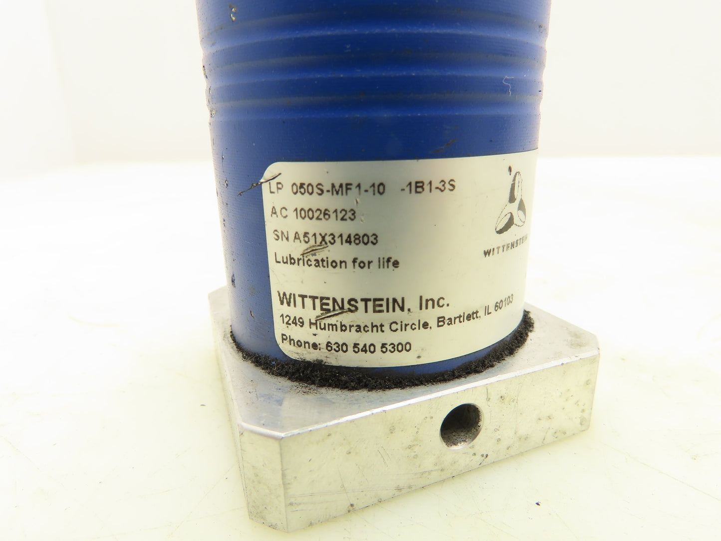 Wittenstein LP 050S-MF1-10-1B1-3S Planetary Servo Gearhead 10:1 Inline Reducer