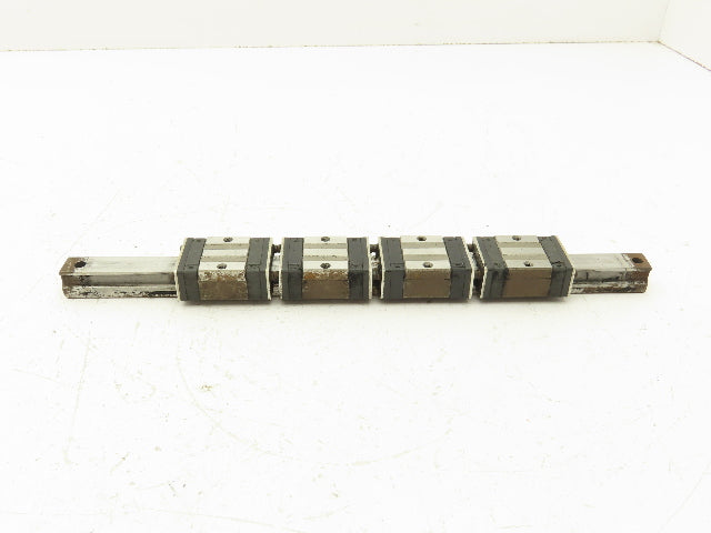 LM Linear Guide Bearing 4-Block Rail 15mm W 315mm Length 24mm Block Ht