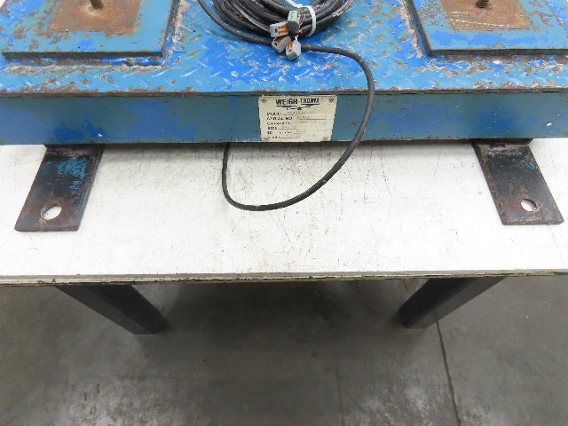 Weigh-Tronix DS3030A-01 Deck Floor Scales 1000 lbs 30x30" WI-130 Controller