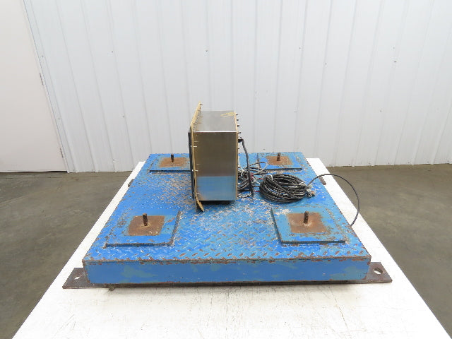 Weigh-Tronix DS3030A-01 Deck Floor Scales 1000 lbs 30x30" WI-130 Controller