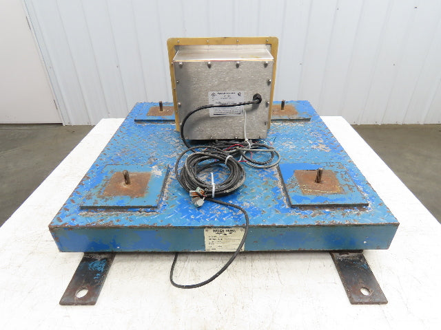 Weigh-Tronix DS3030A-01 Deck Floor Scales 1000 lbs 30x30" WI-130 Controller