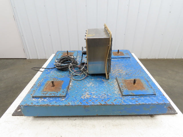 Weigh-Tronix DS3030A-01 Deck Floor Scales 1000 lbs 30x30" WI-130 Controller