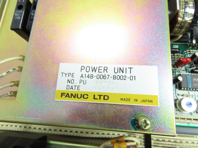 Fanuc A02B-0058-B501 PLC Power Supply Controller Unit Chassis