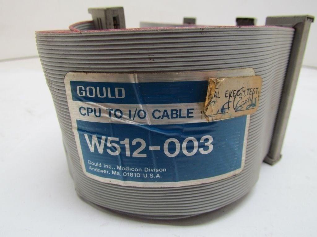 Gould Modicon W512-003 CPU to I/O Cable