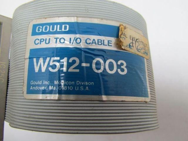 Gould Modicon W512-003 CPU to I/O Cable