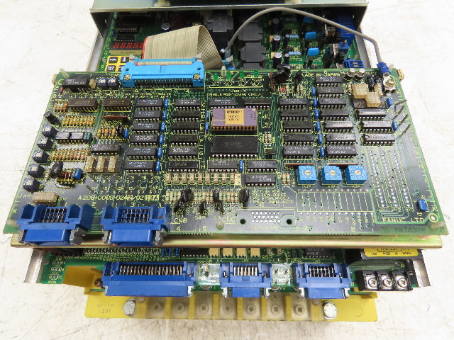 Fanuc A06B-6059-H212 AC Spindle Servo Drive Unit