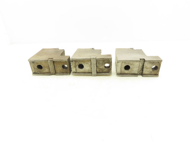 Hard Lathe 2-Step Smooth Chuck Jaws 50x100mm Set of 3