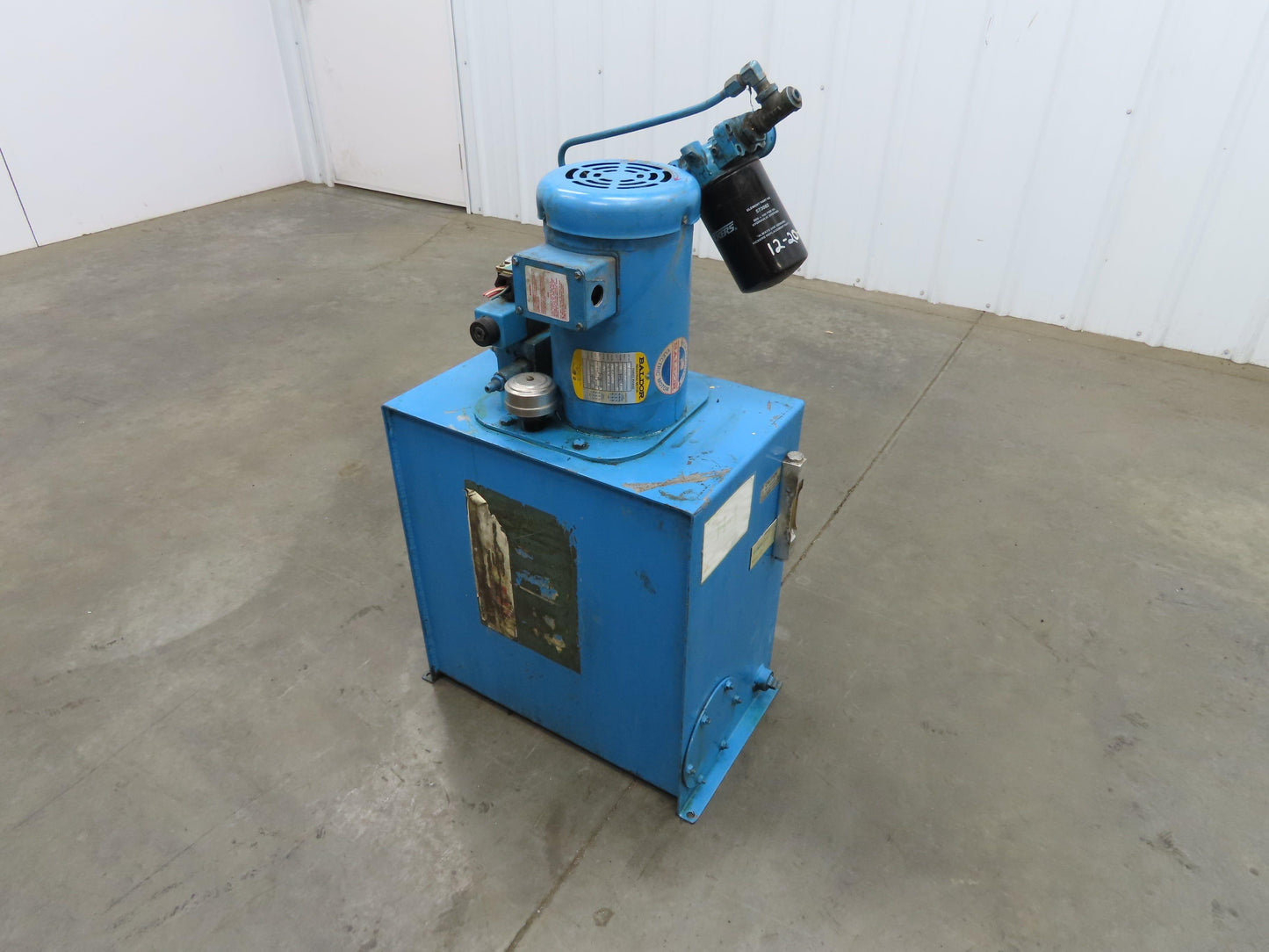 Vickers V101P2P1C20 Hydraulic Power Unit 7.3GPM 2500PSI 2Hp Motor 230/460V 3Ph
