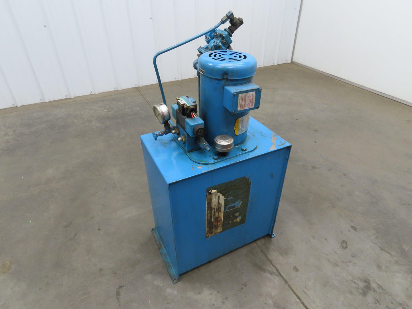 Vickers V101P2P1C20 Hydraulic Power Unit 7.3GPM 2500PSI 2Hp Motor 230/460V 3Ph