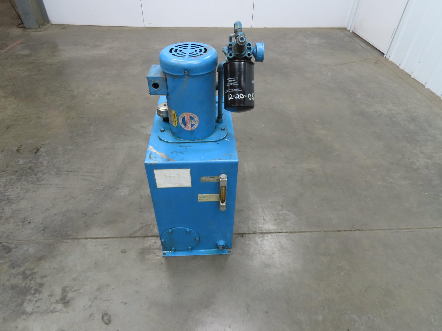 Vickers V101P2P1C20 Hydraulic Power Unit 7.3GPM 2500PSI 2Hp Motor 230/460V 3Ph
