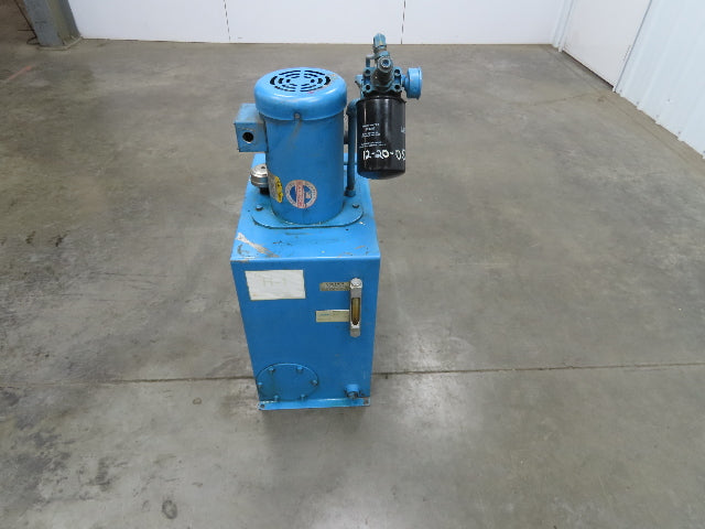 Vickers V101P2P1C20 Hydraulic Power Unit 7.3GPM 2500PSI 2Hp Motor 230/460V 3Ph