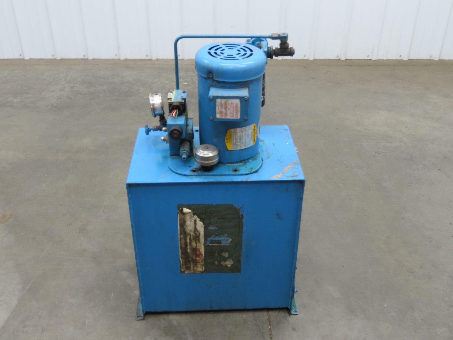 Vickers V101P2P1C20 Hydraulic Power Unit 7.3GPM 2500PSI 2Hp Motor 230/460V 3Ph