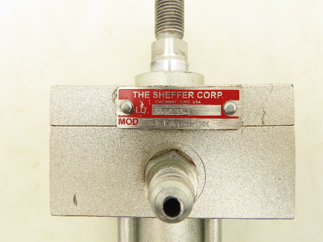 Sheffer HH Series Hydraulic Cylinder 1-1/8" Bore 6" Stroke Flange Mount HHFHF6AK