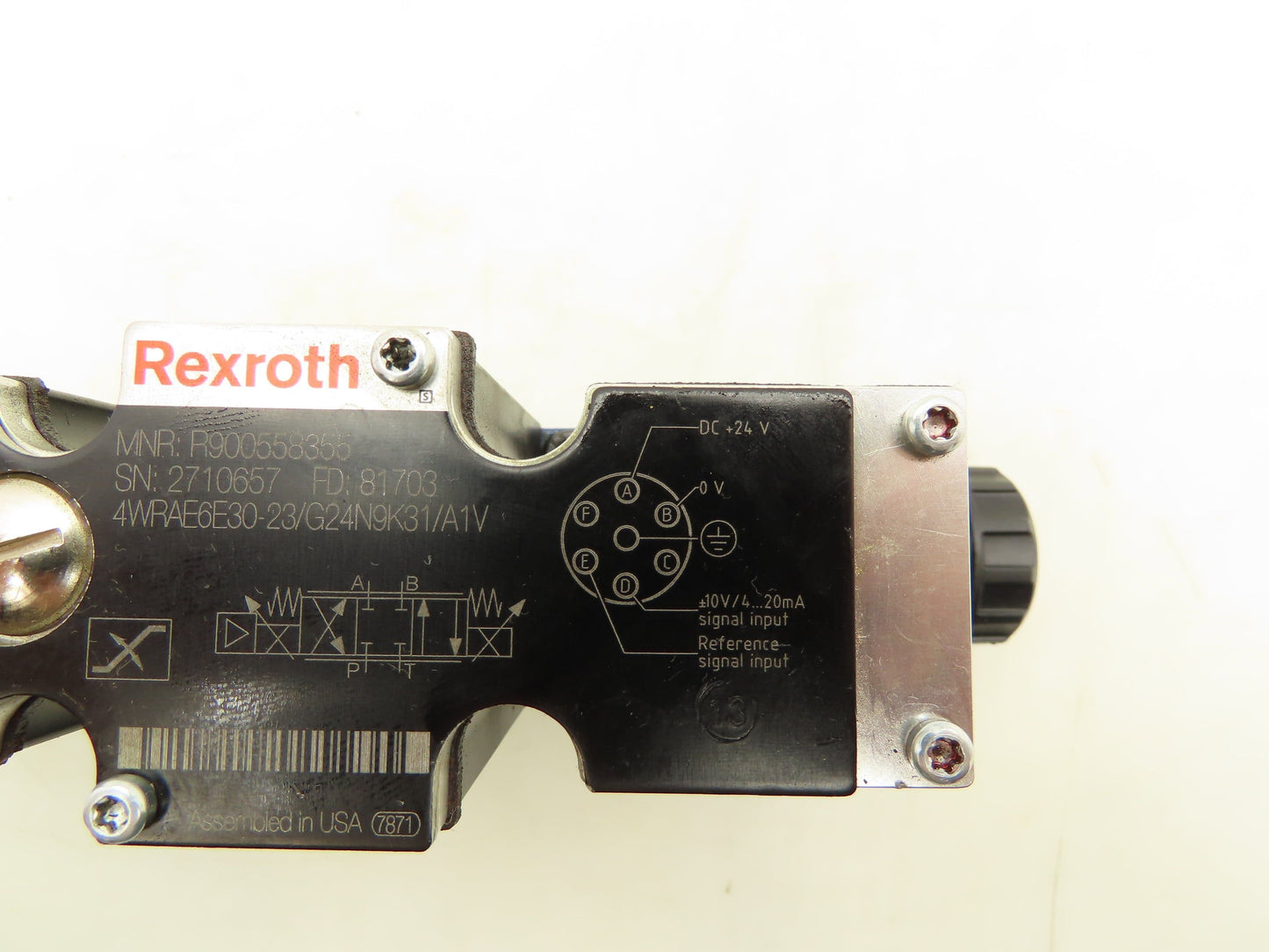 Rexroth 4WRAE6E30-23/G24N9K31/A1V Proportional Directional Valve Hydraulic 24VDC