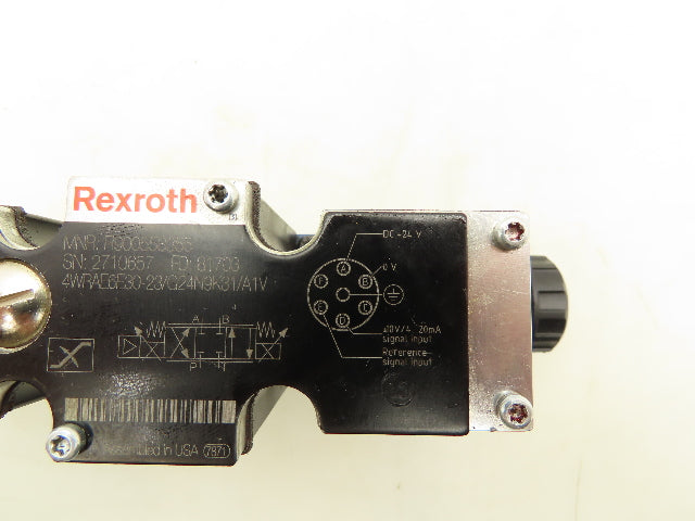 Rexroth 4WRAE6E30-23/G24N9K31/A1V Proportional Directional Valve Hydraulic 24VDC
