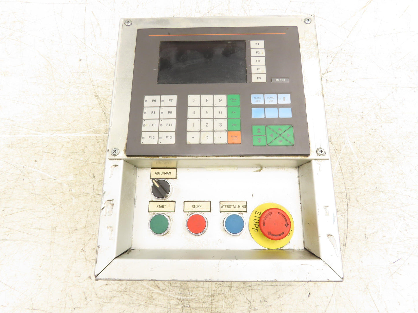 G&L Beijer MAC90 HMI Display Operator Interface Control Panel 12x15x6 Enclosure