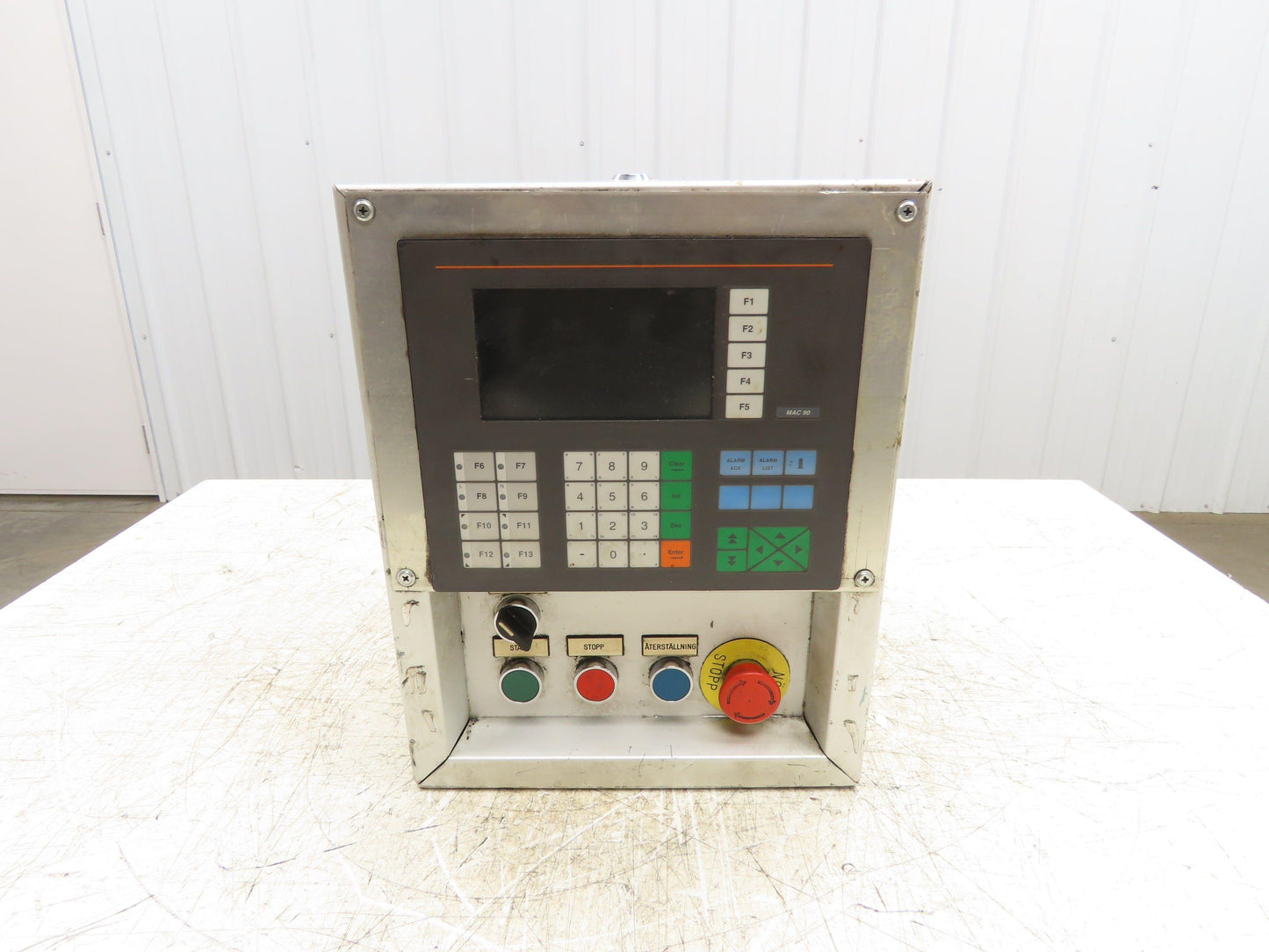 G&L Beijer MAC90 HMI Display Operator Interface Control Panel 12x15x6 Enclosure
