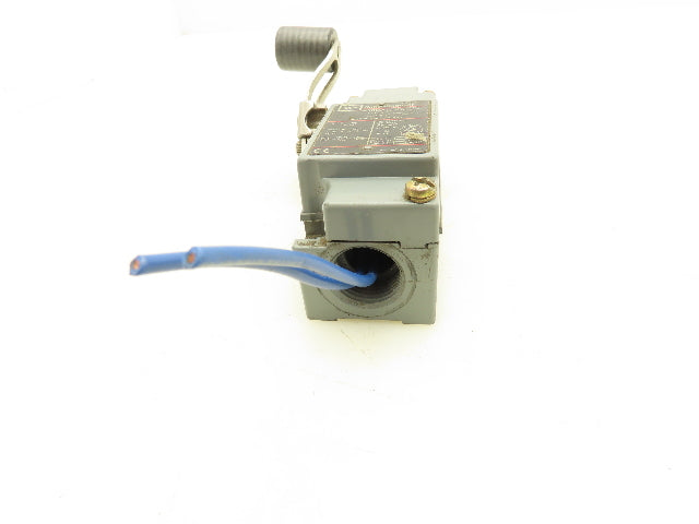 Cutler Hammer E50SA Limit Switch E50DR1 Operating Head Roller Arm 5° Pretravel