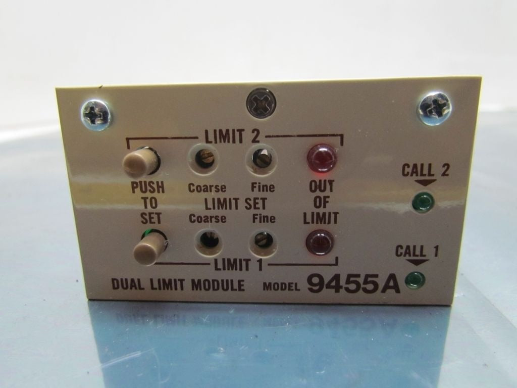 Daytronic 9455A Dual Limit Module 9000 Modular 5V Input