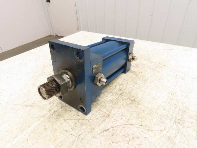 Rexroth CDT4MF1 Hydraulic Cylinder 4" Bore 5" Stroke 2500 PSI Flange Mount