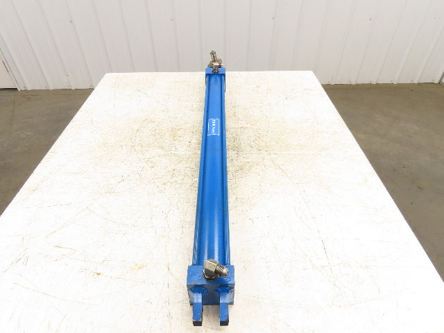 Vickers Hydraulic Cylinder 2.5" Bore 34" Stroke 3000psi Clevis Mount CDT4MP1