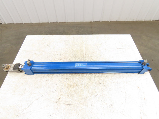 Vickers Hydraulic Cylinder 2.5" Bore 34" Stroke 3000psi Clevis Mount CDT4MP1