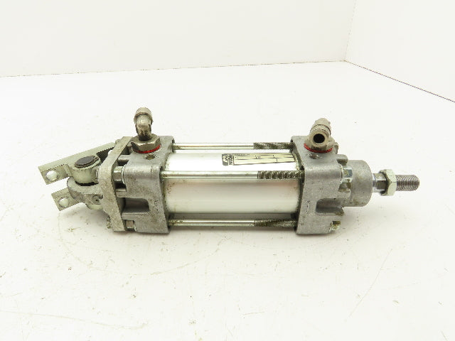 Mecman 167-04-0500-1 Pneumatic Air Cylinder 40mm Bore 50mm Stroke Swivel Eye