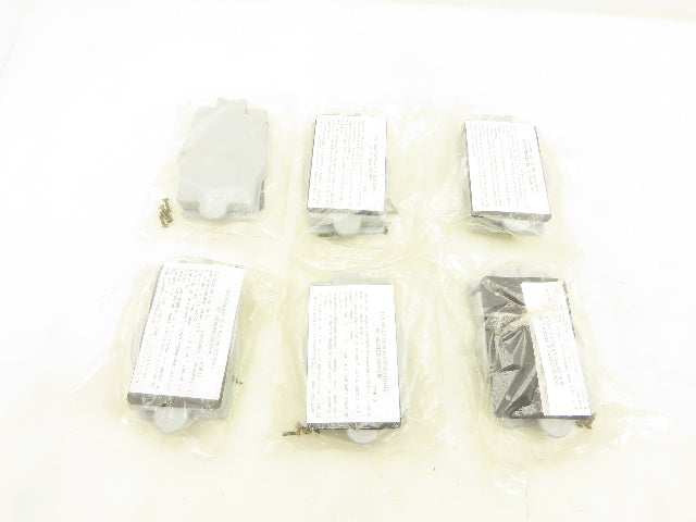 Kraloy WTL50 Single Gang Cover Twist Lock For 50A PVC