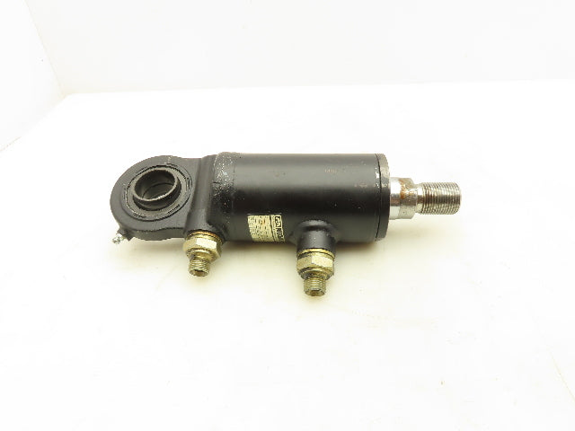 Mecman Hydraulic Round Body Cylinder 63mm Bore 20mm Stroke 2300 PSI Swivel Eye