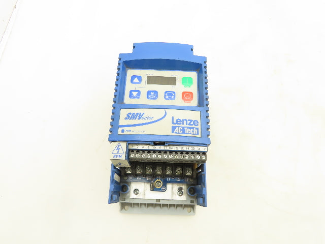 Lenze ESV371N02YXB SMVector AC Drive Variable VFD Inverter .5Hp 230V 1PH / 3PH