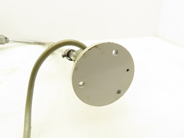 Vintage Industrial Machine Light 120V Work Lamp 36" Flex Arm