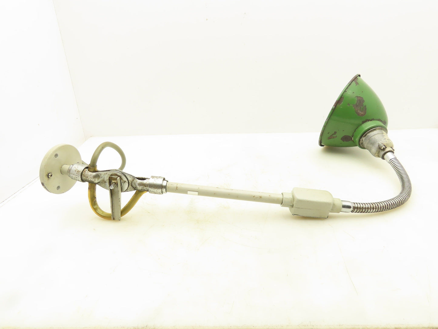 Vintage Industrial Machine Light 120V Work Lamp 36" Flex Arm