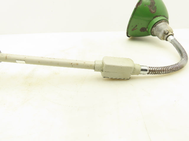 Vintage Industrial Machine Light 120V Work Lamp 36" Flex Arm