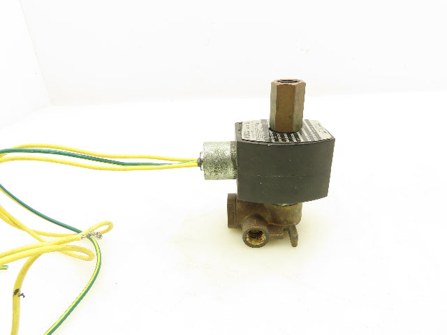 Asco EFHT8317G35 RED-HAT II 3-Way Solenoid Valve 1/4" NPT 120V 150 PSI