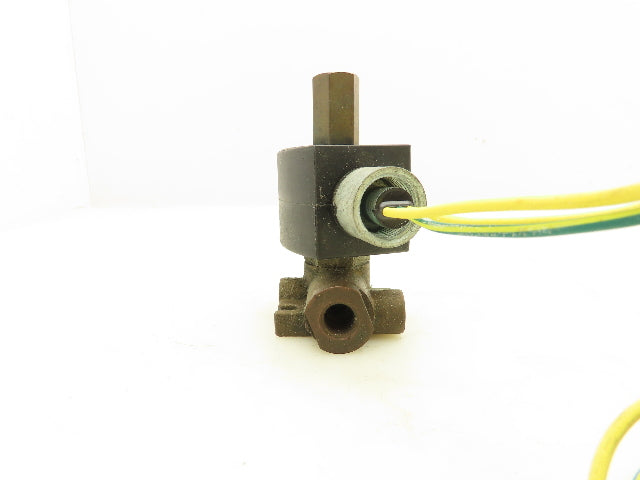 Asco EFHT8317G35 RED-HAT II 3-Way Solenoid Valve 1/4" NPT 120V 150 PSI