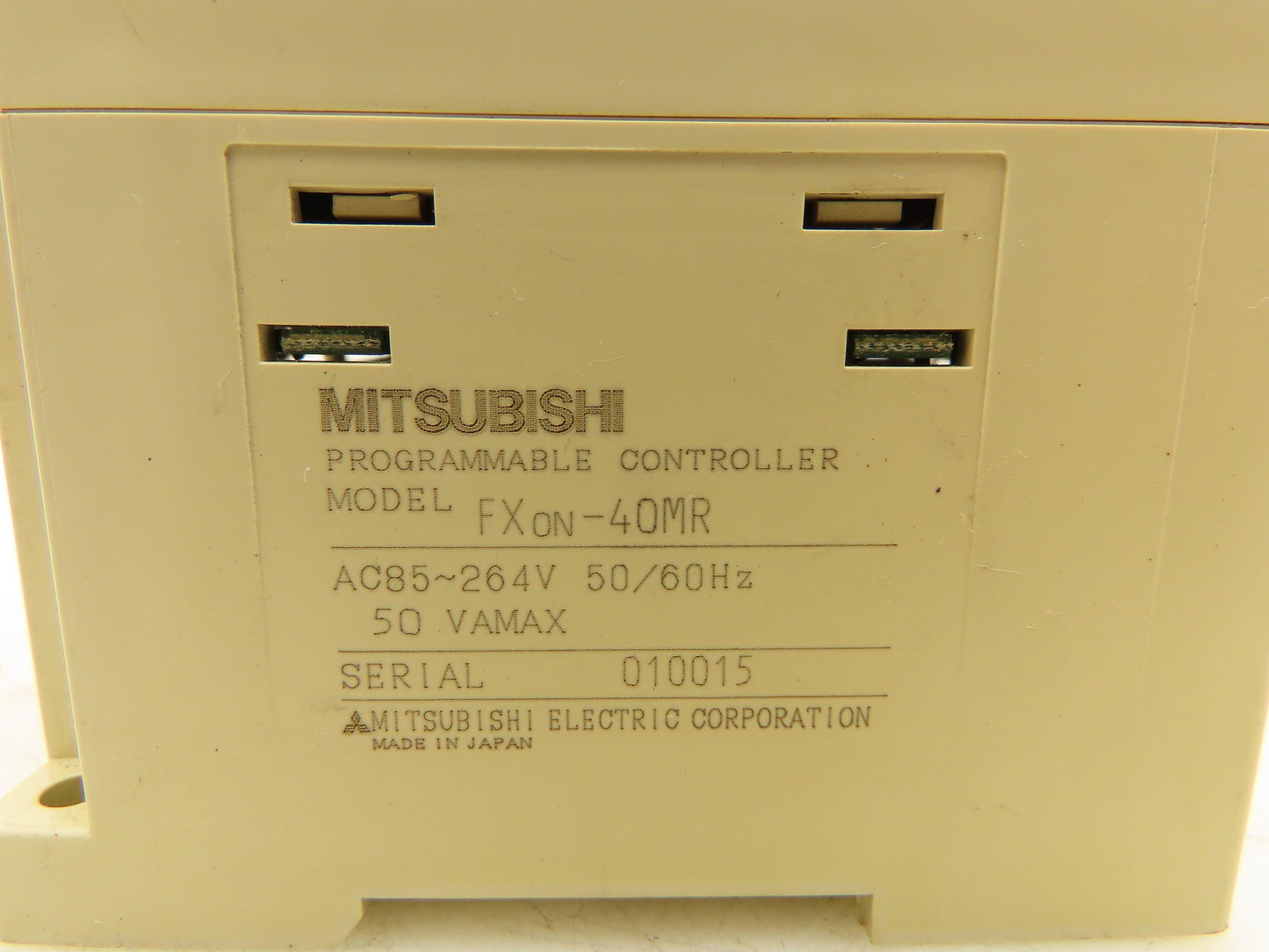 Mitsubishi Electric FX0N-40MR I/O Programmable Controller Unit