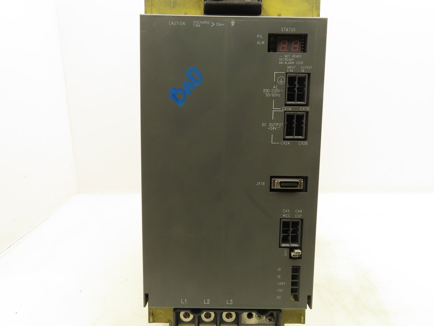 Fanuc A06B-6087-H126 Power Supply Module 325V 29.8kW Parts Only