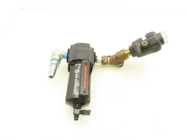 Burkert Excelon 2000 A 9/16 PTFE BZ Pneumatic 2/2 Angle Seat Valve Lubricator