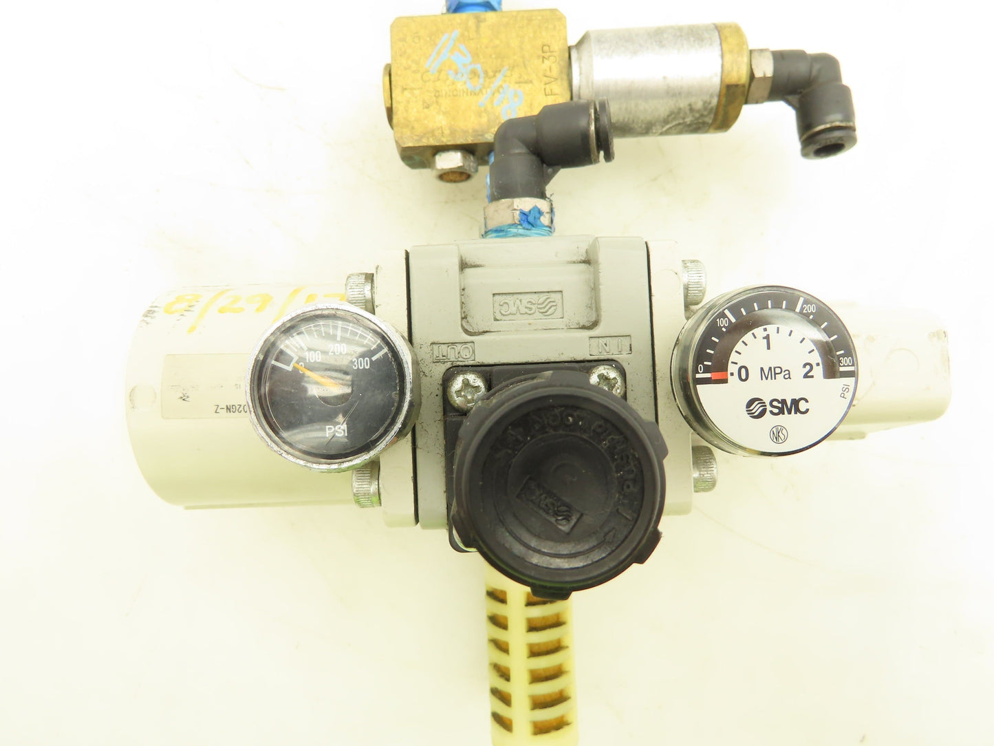 SMC VBA11A-T02GN-Z Pneumatic Booster Regulator Spool Valve 1/4" NPT